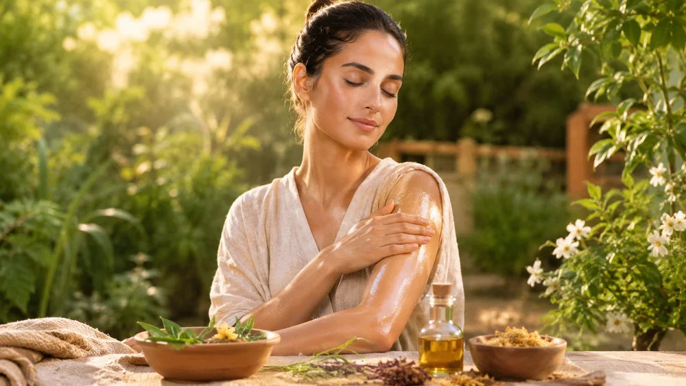 "Mahanarayana Oil Explained: Ayurveda's Classical Massage Oil for the Cold Season"
