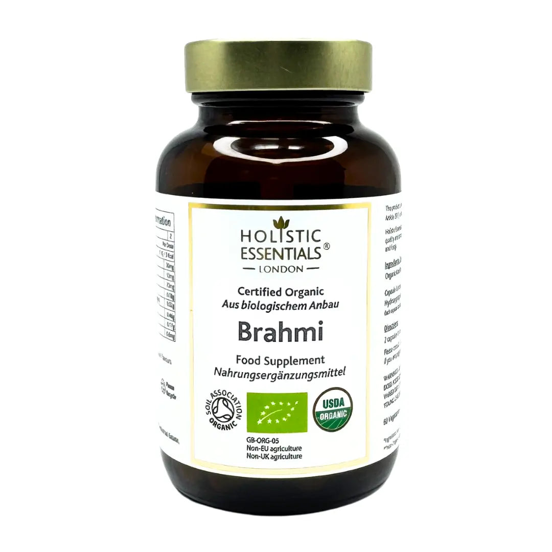 Organic Brahmi Capsules | Holistic Essentials Europe