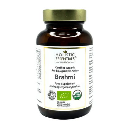 Organic Brahmi Capsules | Holistic Essentials Europe