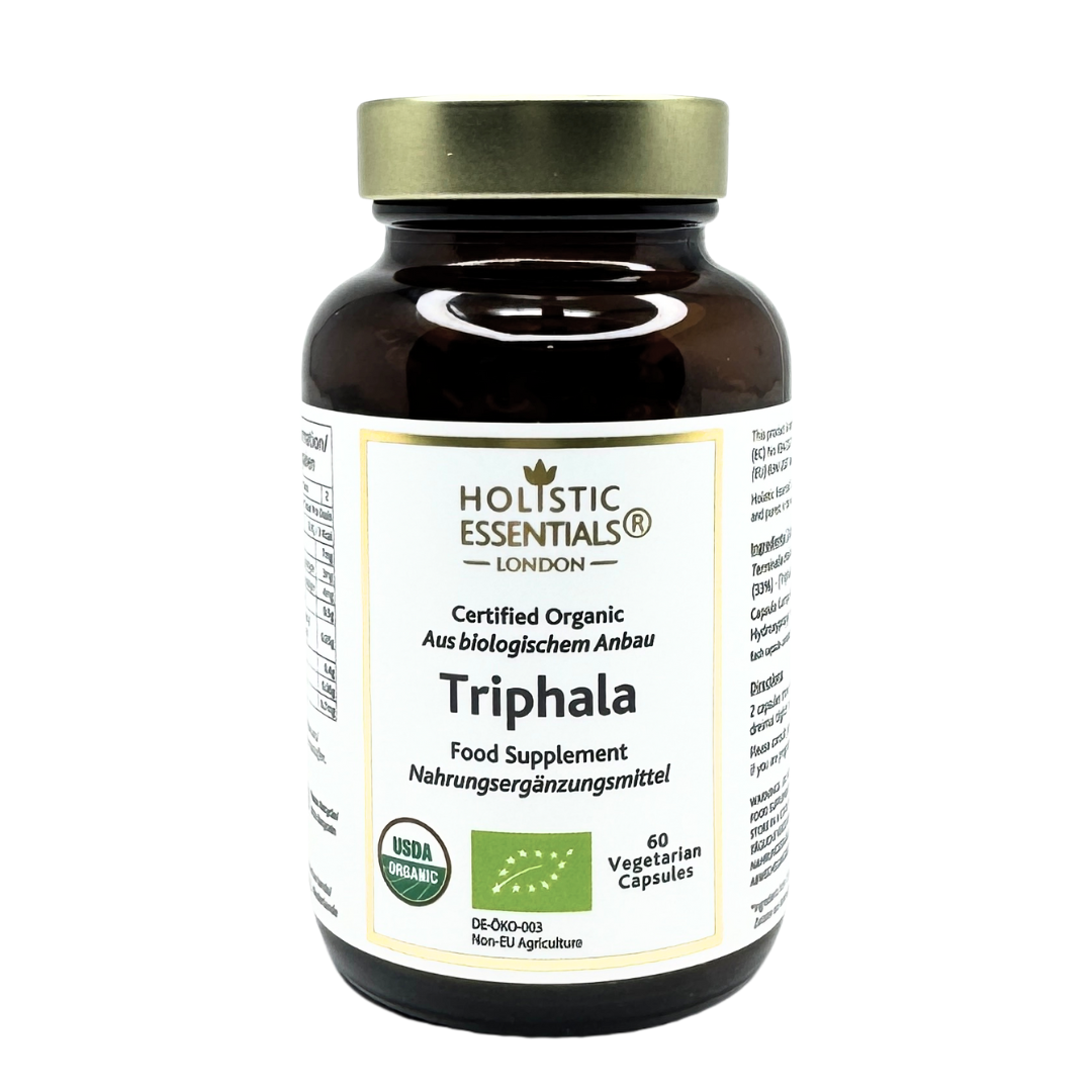 Organic Triphala Capsules | Holistic Essentials