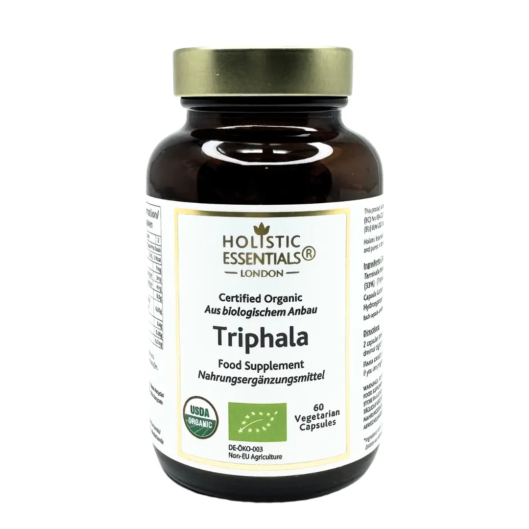 Organic Triphala Capsules | Holistic Essentials Europe