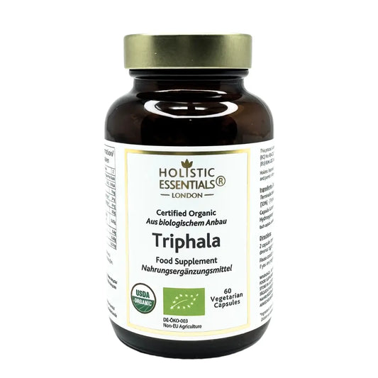 Organic Triphala Capsules | Holistic Essentials Europe