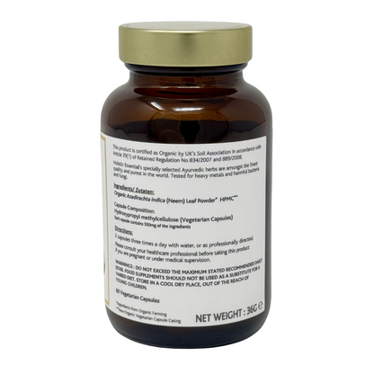 Organic Neem Capsules | Holistic Essentials