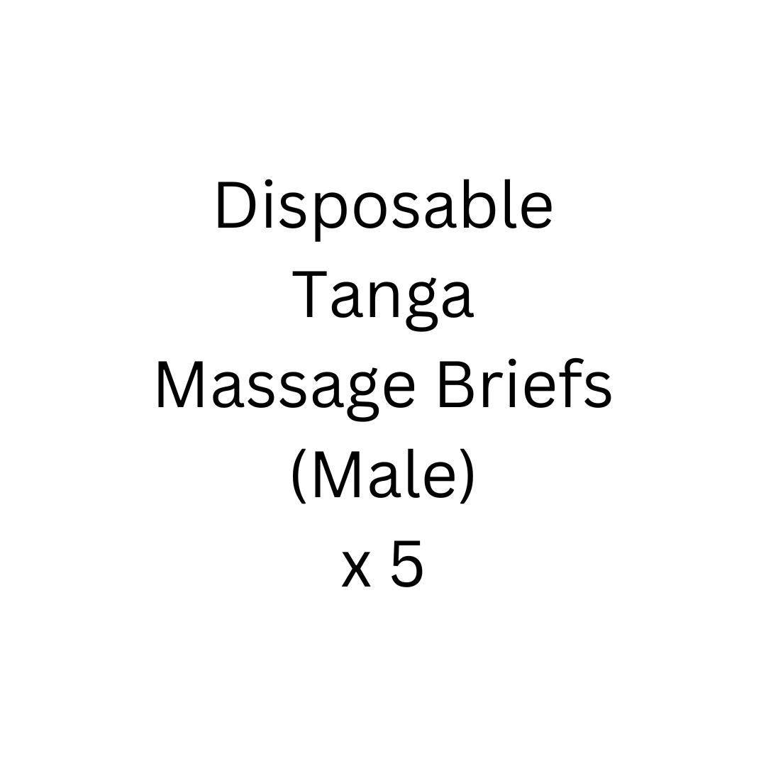 Einweg-Tanga-Massagehöschen (männlich) – 5er-Pack