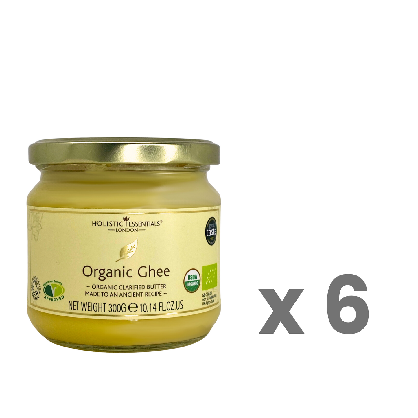 Pure Natural Ghee (burro chiarificato), 300 g