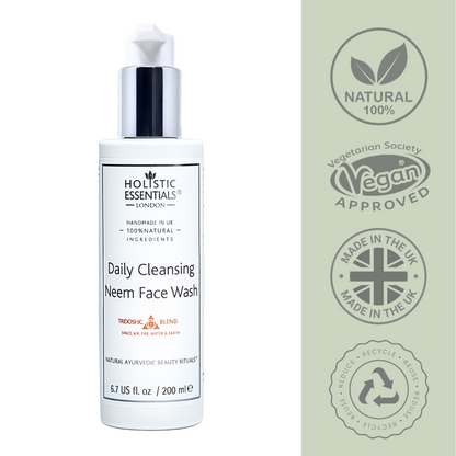 Daily Cleansing Neem Face Wash | Holistic Essentials Europe
