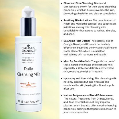 Daily Cleansing Milk | Holistic Essentials Europe