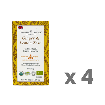 Ginger & Lemon Zest™ - Té de hierbas orgánico