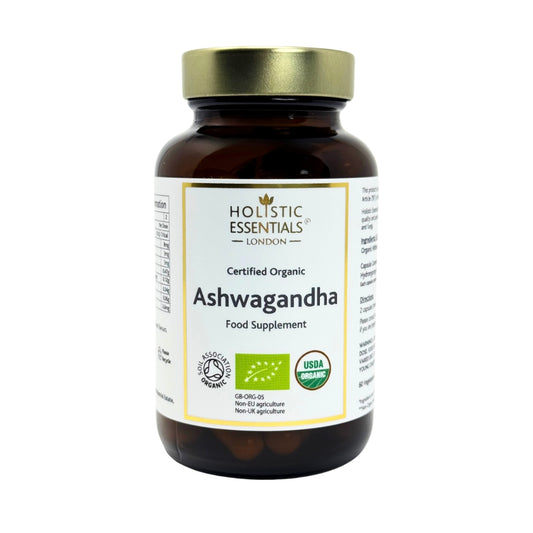 Ashwagandha Herbal Capsules - Certified Organic