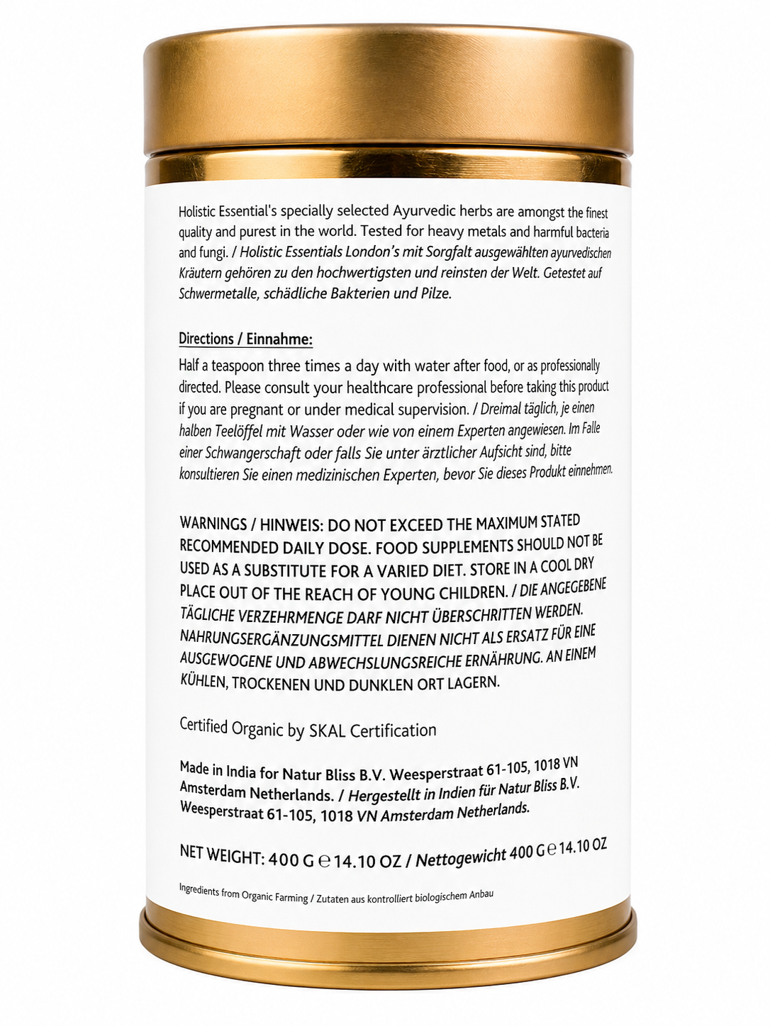 Organic Brahmi Powder | Holistic Essentials Europe - How to Use