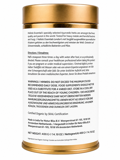 Organic Brahmi Powder | Holistic Essentials Europe - How to Use