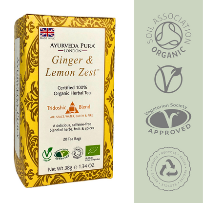 Ginger & Lemon Zest | Holistic Essentials