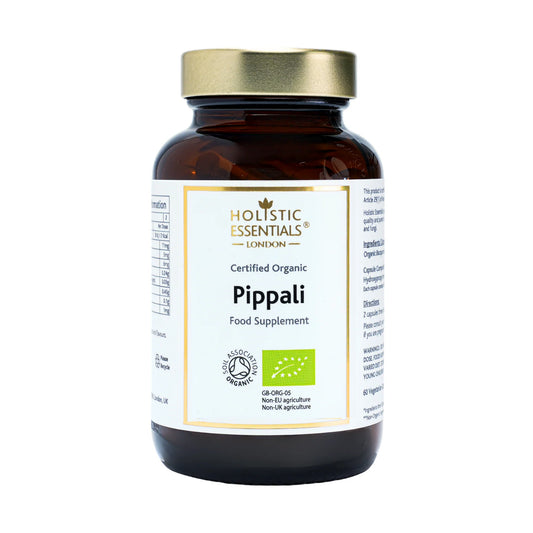 Cápsulas de hierbas Pippali puras y naturales (60 cápsulas)