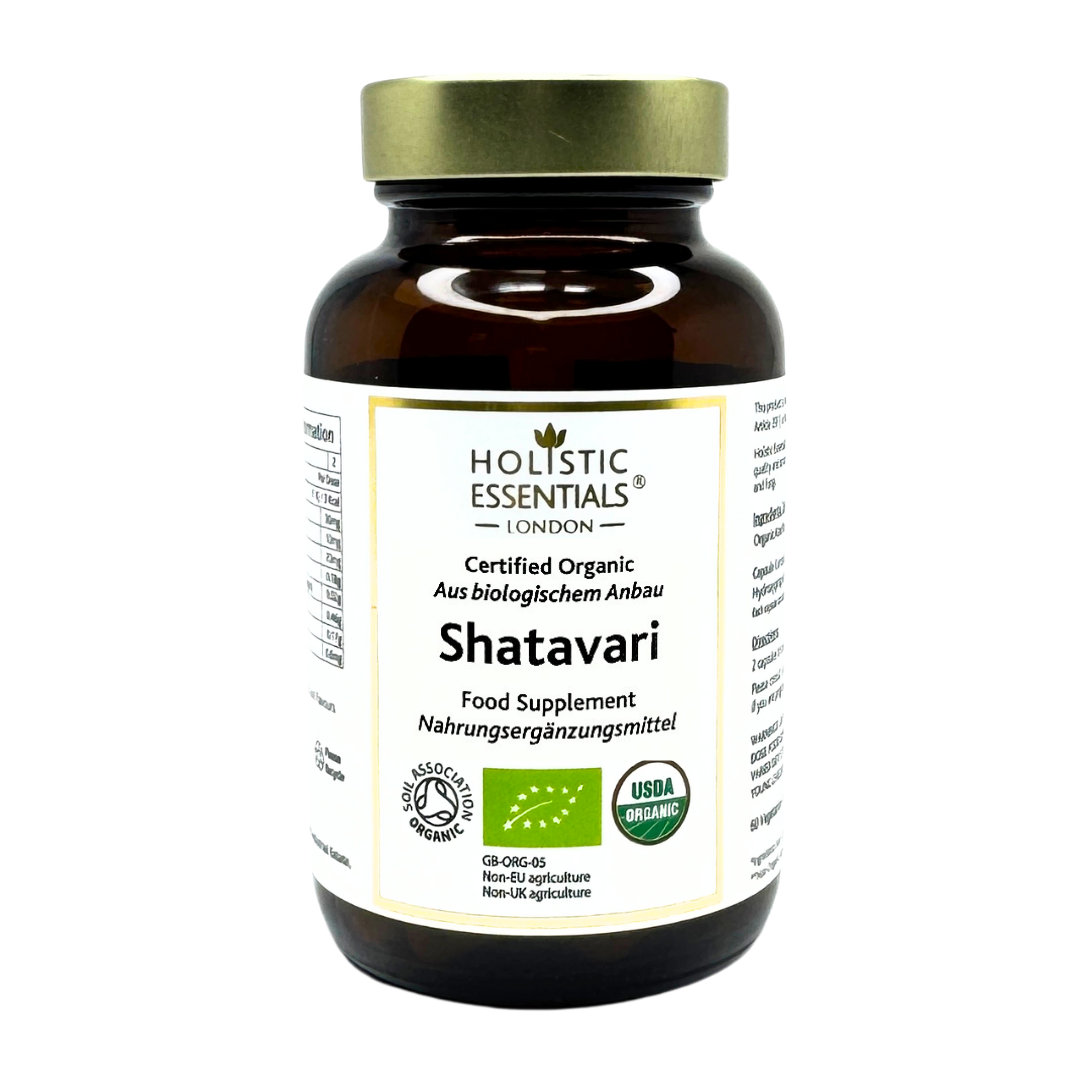 Organic Shatavari Capsules | Holistic Essentials