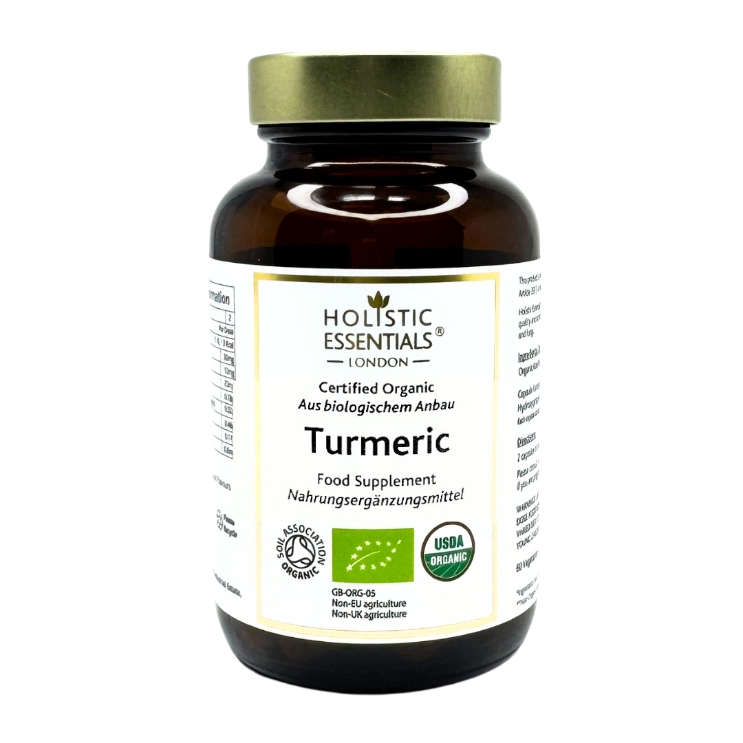 Organic Turmeric Capsules | Holistic Essentials