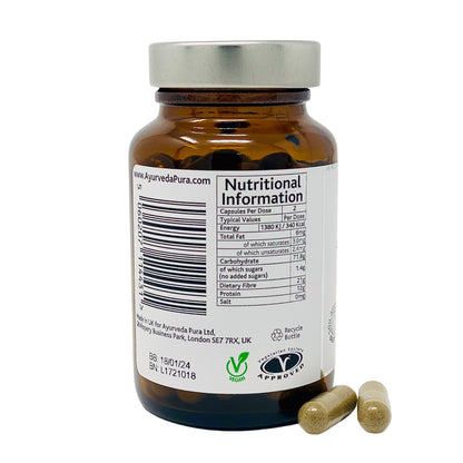 Trikatu Herbal Capsules - Certified Organic